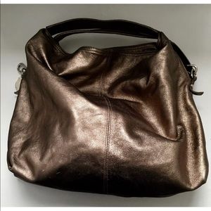 Furla bronze leather hobo Elisabeth